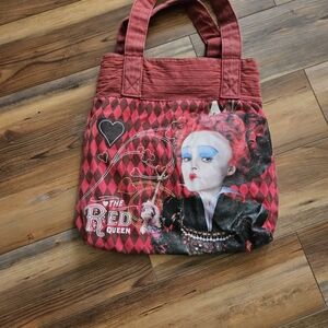 Red Queen Graphic Tote Bag